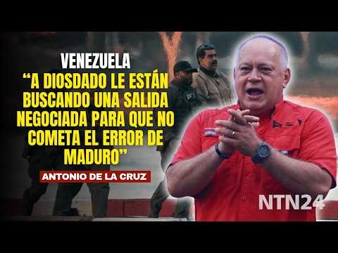 “They are looking for a negotiated exit for Diosdado so he doesn't make Maduro's mistake”: De la ...