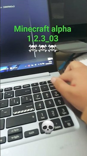 minecraft alpha 1.2.3_03 ☠️☠️☠️ glitch