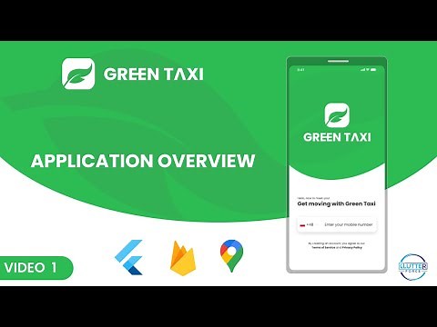 Application Overview || Taxi App Flutter