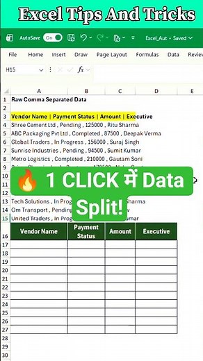 Excel Formula Hacks | Microsoft excel for beginners