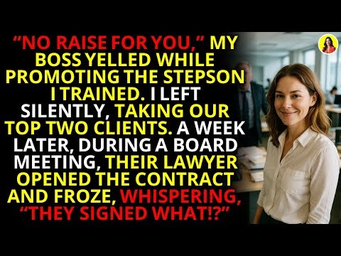 Corporate Revenge: Boss Denied My Raise, I Took Top Clients With a Contract Clause