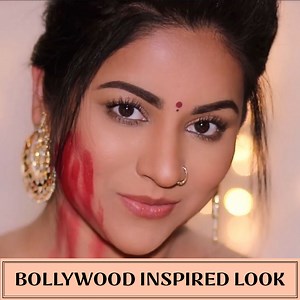 160K views · 263 shares | BOLLYWOOD INSPIRED Look | Hair & Makeup | Smitha Deepak | Facebook