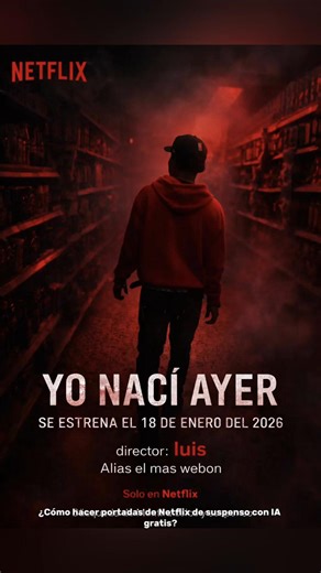 Crea Portadas de Series de Suspenso en Netflix con IA