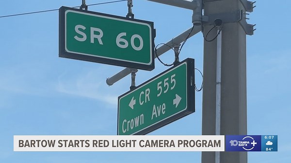 Bartow cracks down on red-light violations with new traffic cameras