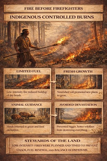 This Fire Practice Saves Lives and Ecosystems #indigenous #firemanagement #trending