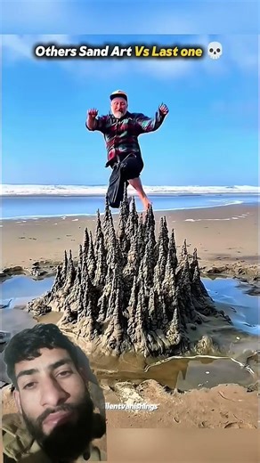 Crazy Sand Drawing Art 💀