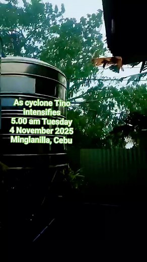 Cyclone Tino (Kalmaegi) - The intense wind and rain were overwhelming, caused significant flooding and resulted in numerous casualties in Cebu 🌀 Wait there's more... "adding 3-5 more storms expected by December's end" as Varilla (weather specialist) told AFP. #cyclone #CycloneTino #Kalmaegi #ilovecebu #cebuphilippines | Marlyn Sanchez