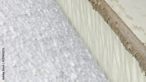Pulp production. Washing and bleaching of wood pulp. Production of offset white paper.