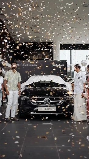 VIP DELIVERY WITH MERCEDES C- CLASS 💯 #trendingshorts