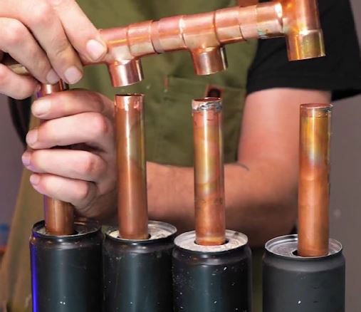 Crafting eco-friendly solutions with cans!