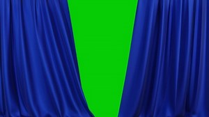 Realistic Blue Fabric Curtain Pleats Opens Stock Footage Video (100% Royalty-free) 1065532153 | Shutterstock
