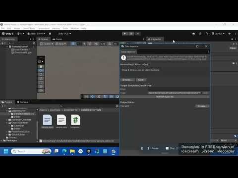 CSV & JSON to Scriptable Object (Unity Asset)