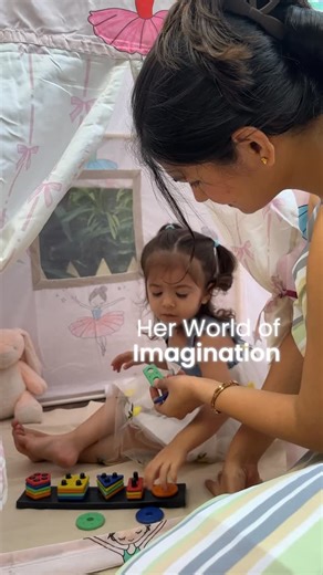 Praavi on Instagram: "Turned our garden into her cozy little world with this beautiful tent house from Curious Cub ✨ Amazing material, sturdy rods & such a perfect fit for winter playtime. From story sessions to quiet moments, this tent is officially her favourite corner 🏕️👧💫 #WinterSetup #TentHouse #KidsCorner #GardenVibes #MomLife #BabyEssentials #CozyWinter #PlayTime #LittleHappiness #MomInfluencer #WinterReel #toddler #toddlerplayideas #toddleractivities"