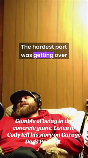 Tune into Garage Dads Podcast. Avaliable on Spotify, YouTube and Apple Podcast. #garagedadspodcast #itsforthekids #gamble #concretework #dadsoftikok @Codeman