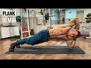 INTENSE PLANK 10 MINUTES !! (TRY THIS MILITARY PLANK !)