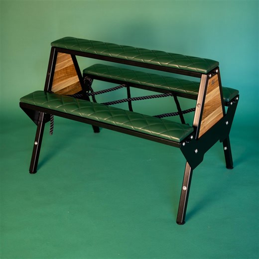 Vortex Bench – Fully Adjustable BDSM Spanking & Sex Bench (red) - Etsy