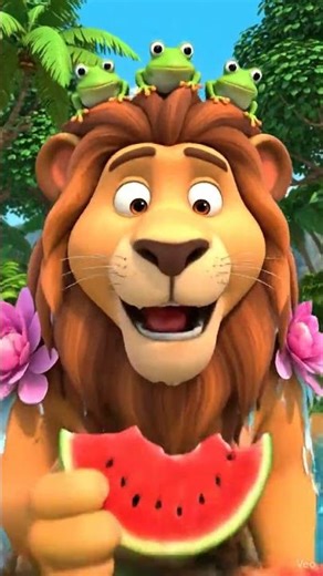 The Angry Lion’s Silly Attack!” final part. subscribe for more #funnycartoon#youtubeshorts#lazylion