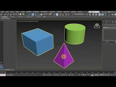 Agrupar objetos en 3Dmax