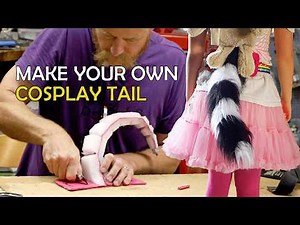 How to make your first cosplay tail | Beginner friendly