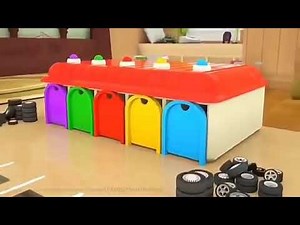 Mobil Mainan polisi, Mewarnai Mobil polisi Kartun