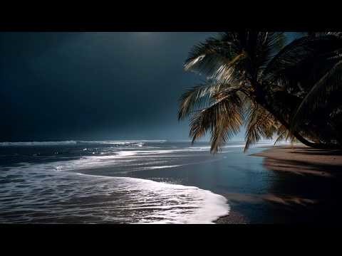 Dark Ocean Waves at Night — Gentle, Continuous Sound for Deep Sleep (No Music • 8 Hours)