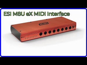 REVIEW (2026): ESI M8U eX MIDI Interface. ESSENTIAL details.
