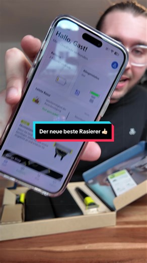 Dieser Philips OneBlade Pro mit App-Anbindung ist mehr als nur ein Rasierer. 😳✂️ Einige Modelle der OneBlade 360 Connected-Reihe lassen sich per Bluetooth mit der Philips OneBlade App verbinden. In der App bekommst du z. B.: • Rasur-Tipps und Tutorials • Erinnerungen zum Klingenwechsel • Tracking deiner Rasur-Sessions • AR-Beard-Styling-Tools zum Ausprobieren von Styles ##tiktokmademebuyit##tiktokshop##deals##philips##oneblade