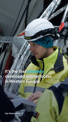 Who is behind Germany’s first private rocket take off?