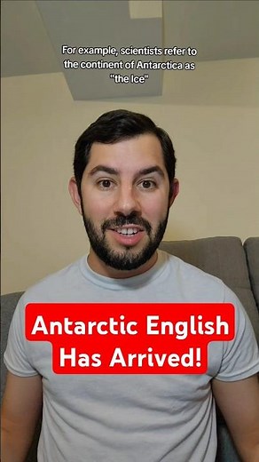 Antarctica Has Its Own Dialect of English! #Antarctica #Accents #Languages #Linguistics