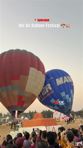 Hot Air Festival #hotairballoon #hotairballoonfestival #viral #trending #ckstudios #shorts