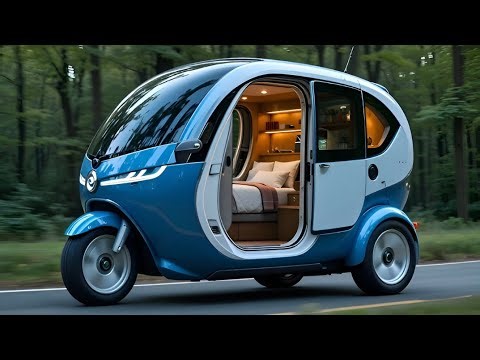 "2026 Futuristic Electric Pod Camper Van | The Next-Gen Travel Revolution!"