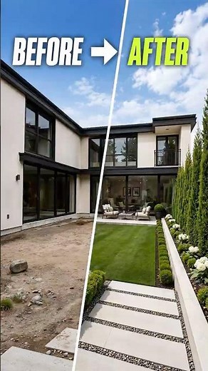 Before & After Landscape Transformations That Changed Everything #landscapedesign