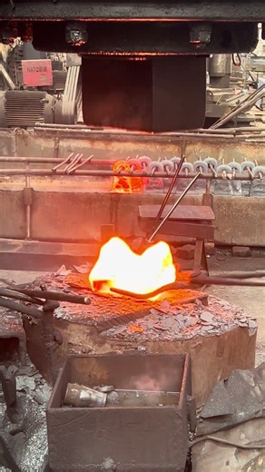 Inside the forging factory The Art of the Strike: Forging Mastery #forge #forging #swaging #machine