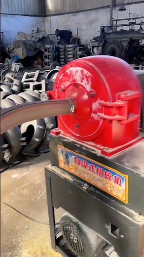 A grain crusher that can be used for a lifetime, with easy operation and high crushing efficiency