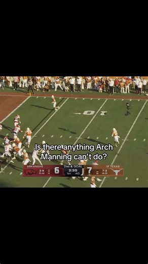 Arch Manning with the receiving touchdown against Arkansas #texasfootball #texasvsarkansas #archmanning #hookemhorns🤘 #texasfight