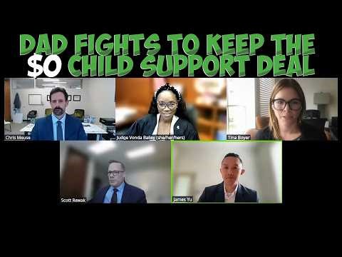Dad Fights Back: Mom Tries to Change a 10-Year $0 Support Agreement!