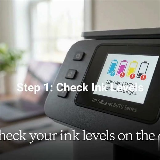 HP OfficeJet 8025 Color Problems? FIX IT NOW! 🖨️✨#shorts #hpprinter