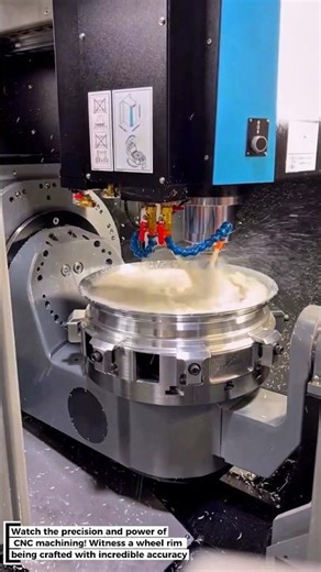 CNC Machining of Wheel Rim