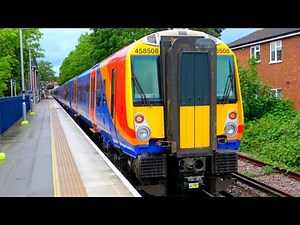 South Western Railway (SWR) Class 458 Ride: Shepperton to London Waterloo (via Kingston) - 09/05/23