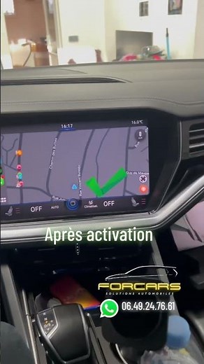 Activation CarPlay / Android Auto full screen Volkswagen Touareg