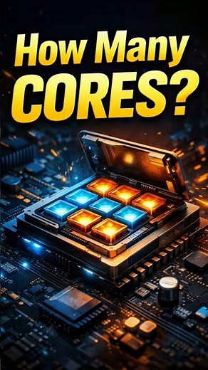 Find CPU cores with Python. 🐍⚙️#Python #CPU #Programming #Coding #Performance #Tech #Developers