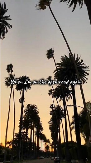 Open road by Re-costelloe (aesthetic video) lyrics edit