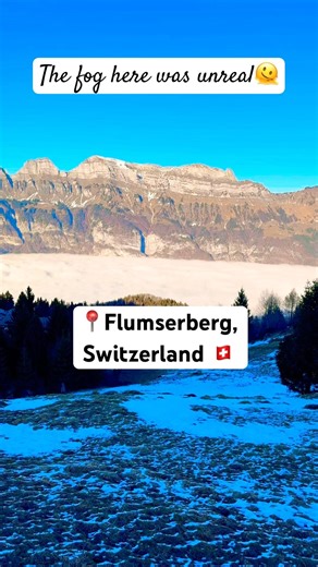 Alpine winter magic you've probably never seen #swissalps #flumserberg #explore