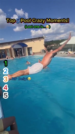 Ranking The Best Pool Moments! 🤯 #shorts #tweening