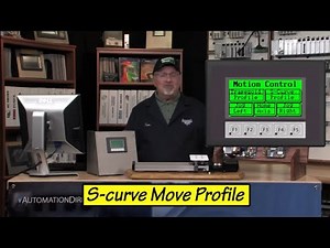 DirectLOGIC PLC Motion Control S-curve Move Profile (Part 8 of 8) from AutomationDirect