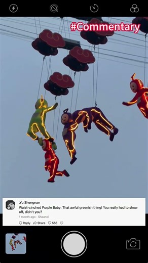 Is This Teletubby Scared of Heights?! 😂 Flying High Over Ancient China!#Teletubbies #FearOfHeights