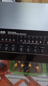 Kevler BGM-500 UB paging amplifier DM Jheπ Owa for inquiries | JRA Venture