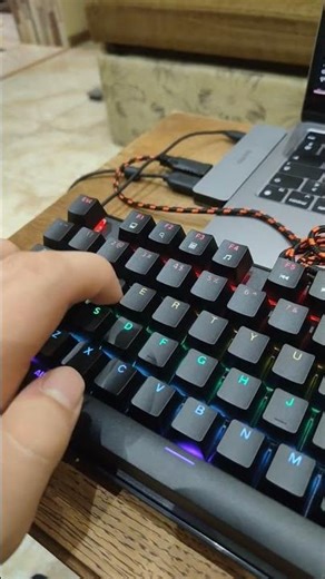 Clicky keyboard Sound Test..