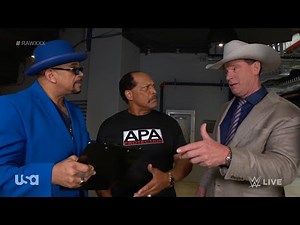 APA Backstage Segment - WWE RAW XXX January 23, 2023