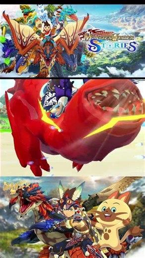 Red Khezu Went Full Thunder Mode | Monster Hunter Stories